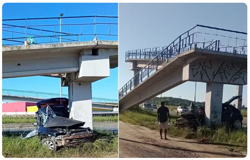 FOTO DO MOMENTO DO ACIDENTE