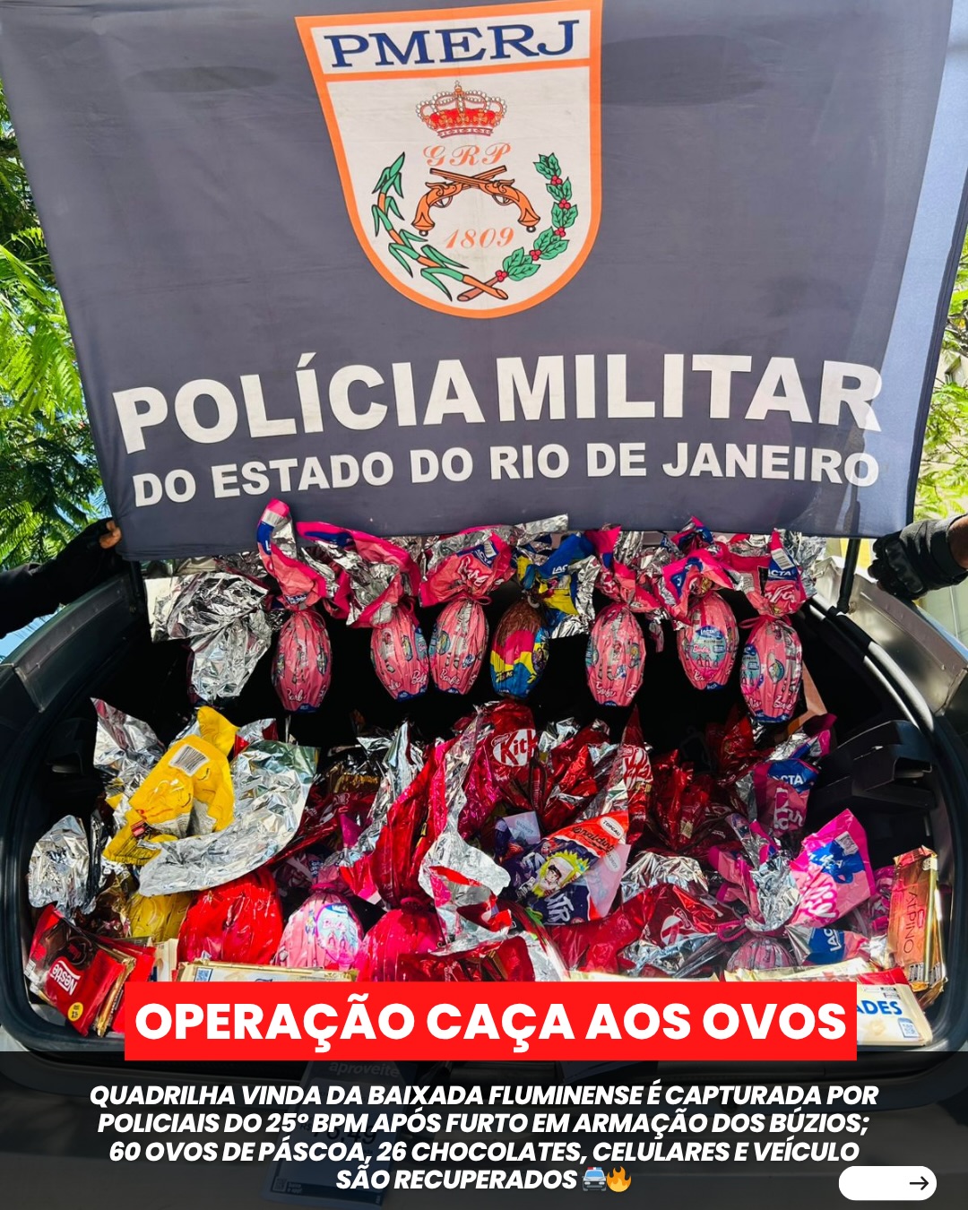 Imagem divulgação: PMRJ 25