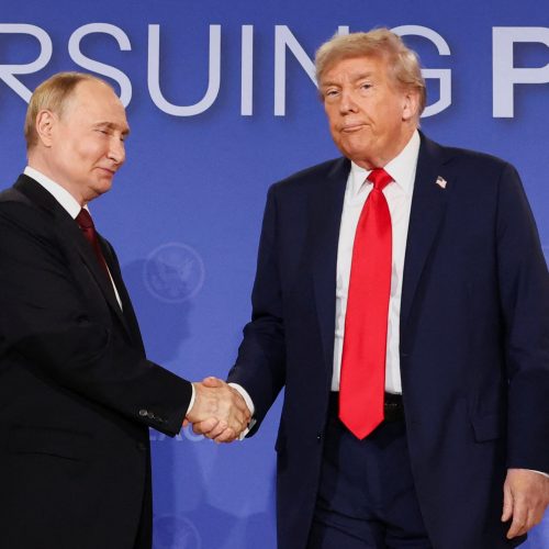 Trump diz que Putin não vai atacar o território da Otan