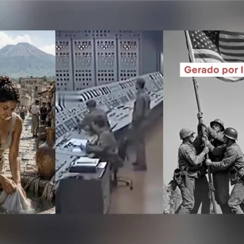 IA cria vídeos históricos falsos cada vez mais convincentes; veja como identificá-los