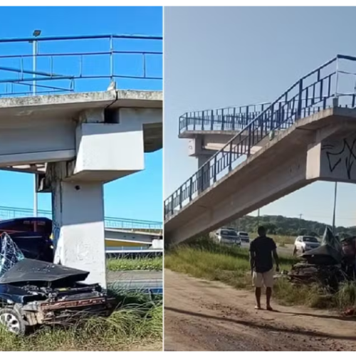 FOTO DO MOMENTO DO ACIDENTE