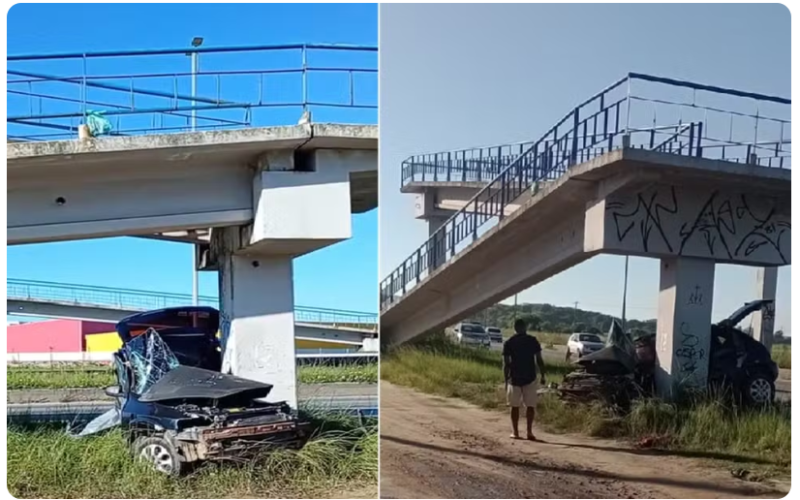 FOTO DO MOMENTO DO ACIDENTE