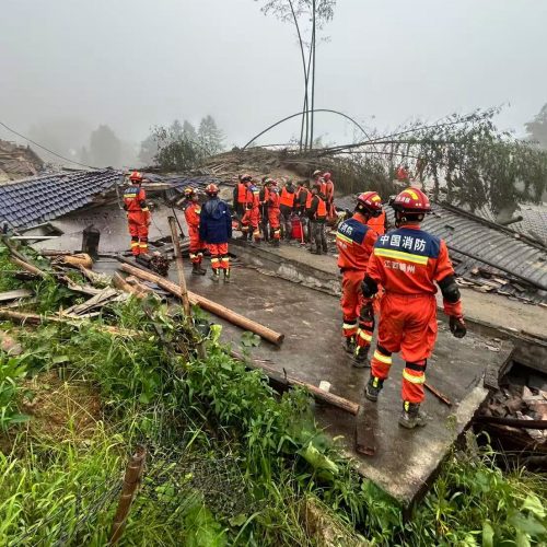 Mortos após chuvas do tufão Saudel sobem para 3 em província da China; 9 estão desaparecidos