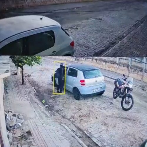Mulher leva tapa no rosto e tem celular roubado na porta de casa em Cabo Frio