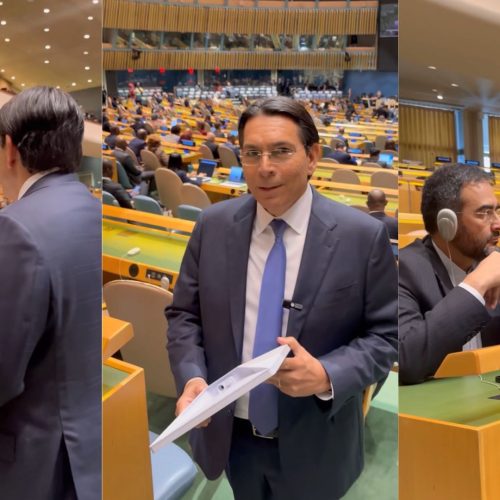 VÍDEO: embaixador de Israel na ONU provoca diplomata iraniano no plenário da Assembleia Geral