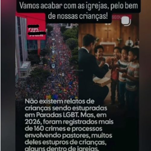 ‘Vamos acabar com as igrejas’: publicação de conselheiro tutelar gera repercussão em Arraial do Cabo