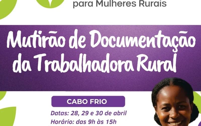 Cabo Frio recebe mutirão com serviços gratuitos voltados à cidadania e inclusão social
