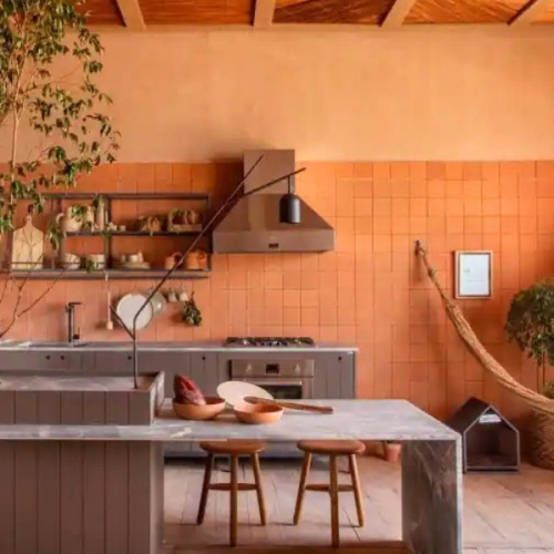 Tons terrosos seguem em alta nos projetos de interiores