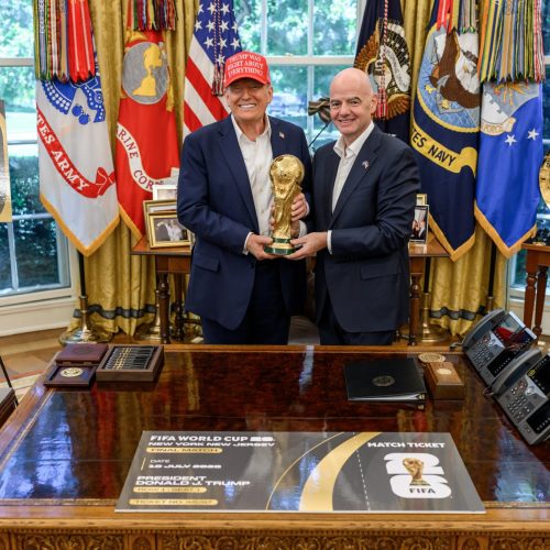 Trump assistirá no domingo à final da Copa do Mundo