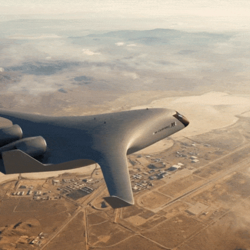 Projeto de ‘avião-arraia’ promete tornar voos mais baratos; veja como ele será