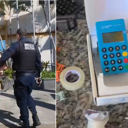 Suspeito de tráfico com máquina de cartão usada para venda de drogas é preso em Rio das Ostras