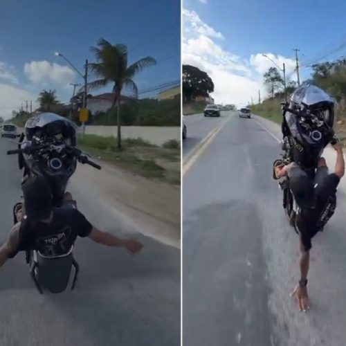 Motociclistas postam vídeos fazendo ‘grau’ em rodovias da Região dos Lagos; polícia investiga