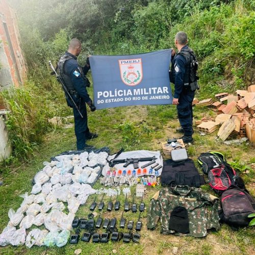 Drone do tráfico: equipamento usado para monitorar a polícia é apreendido em São Pedro da Aldeia