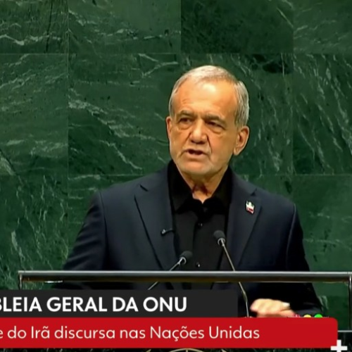 Na ONU, presidente do Irã acusa EUA e Israel de terrorismo e diz que paz no Oriente Médio é impossível sem justiça para ‘Palestina’; SIGA