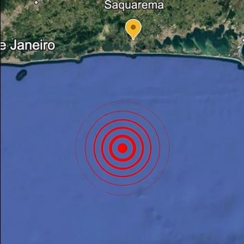 Cinco tremores são registrados na costa de Saquarema, RJ