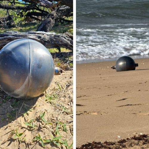 Mistério na Austrália: bolas de titânio caem do céu e forçam autoridades a interditar praia